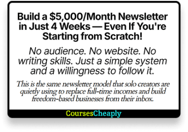 The $5K Month Newsletter Coaching Program by Duston McGroarty